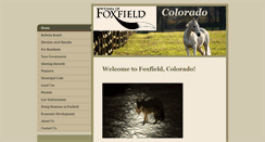 Desktop Screenshot of foxfieldcolorado.com